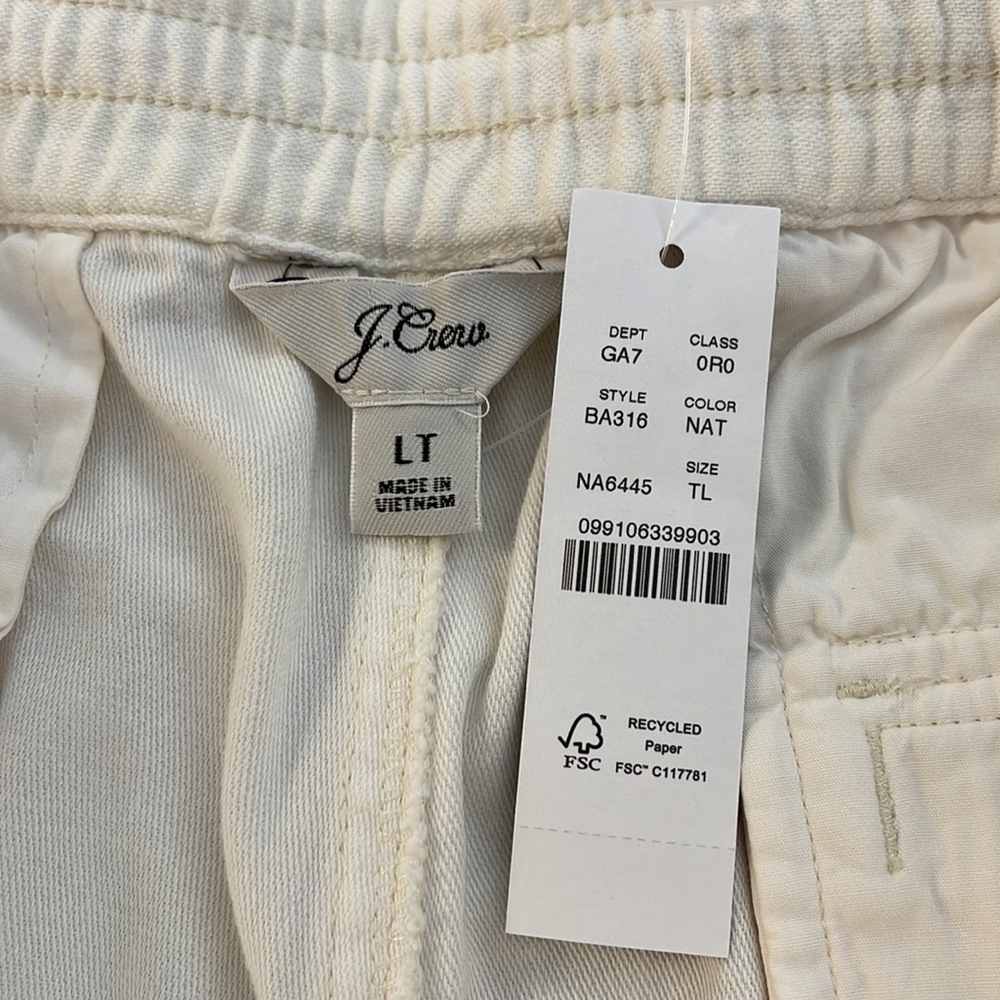 J.Crew Tall Tie-waist camp pants BA316 - Picture 6 of 8